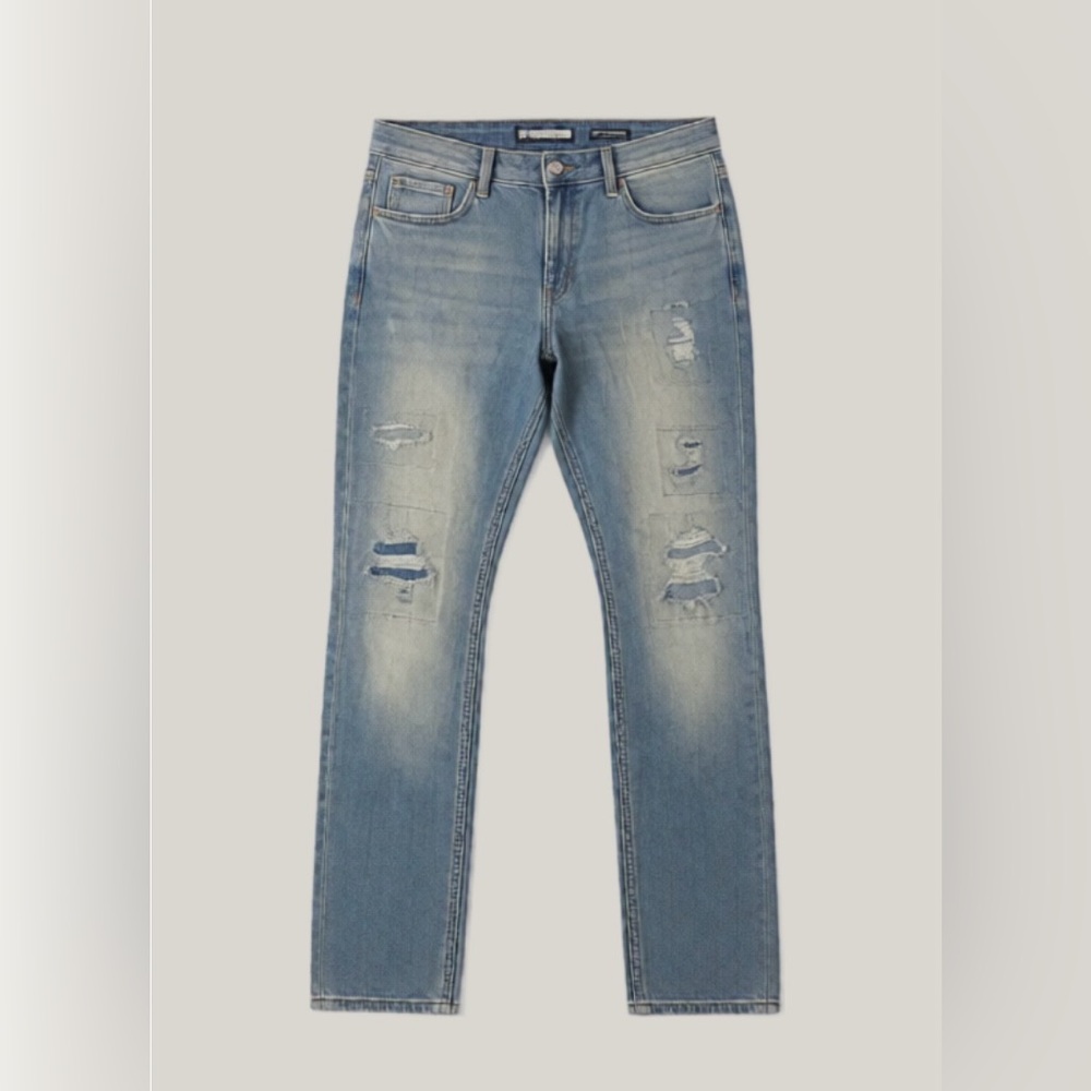 Hollister Low-Rise Super Skinny Distressed Jeans - Size 11S (30x28)